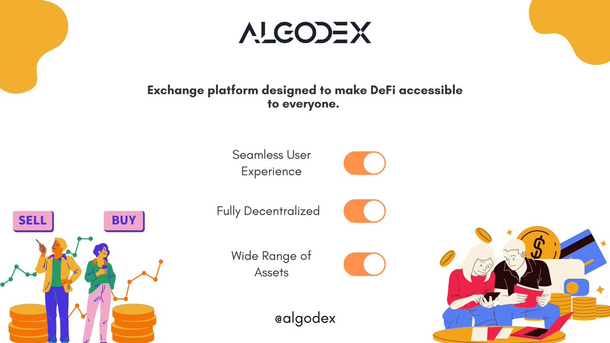 Seamless user experience Whether you're a beginner or a pro, Algodex makes trading easy and intuitive. Start your journey today!

#algodex #algorand #tradelikeapro #algorandfoundation