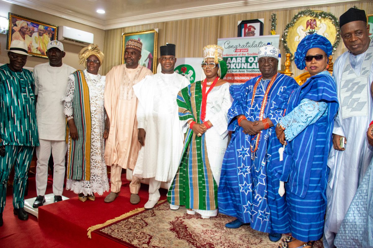 iyalojasgeneral's tweet photo. The ÀÀRE OJÀ of OKUN-LAND https://t.co/BzLt3scwFX