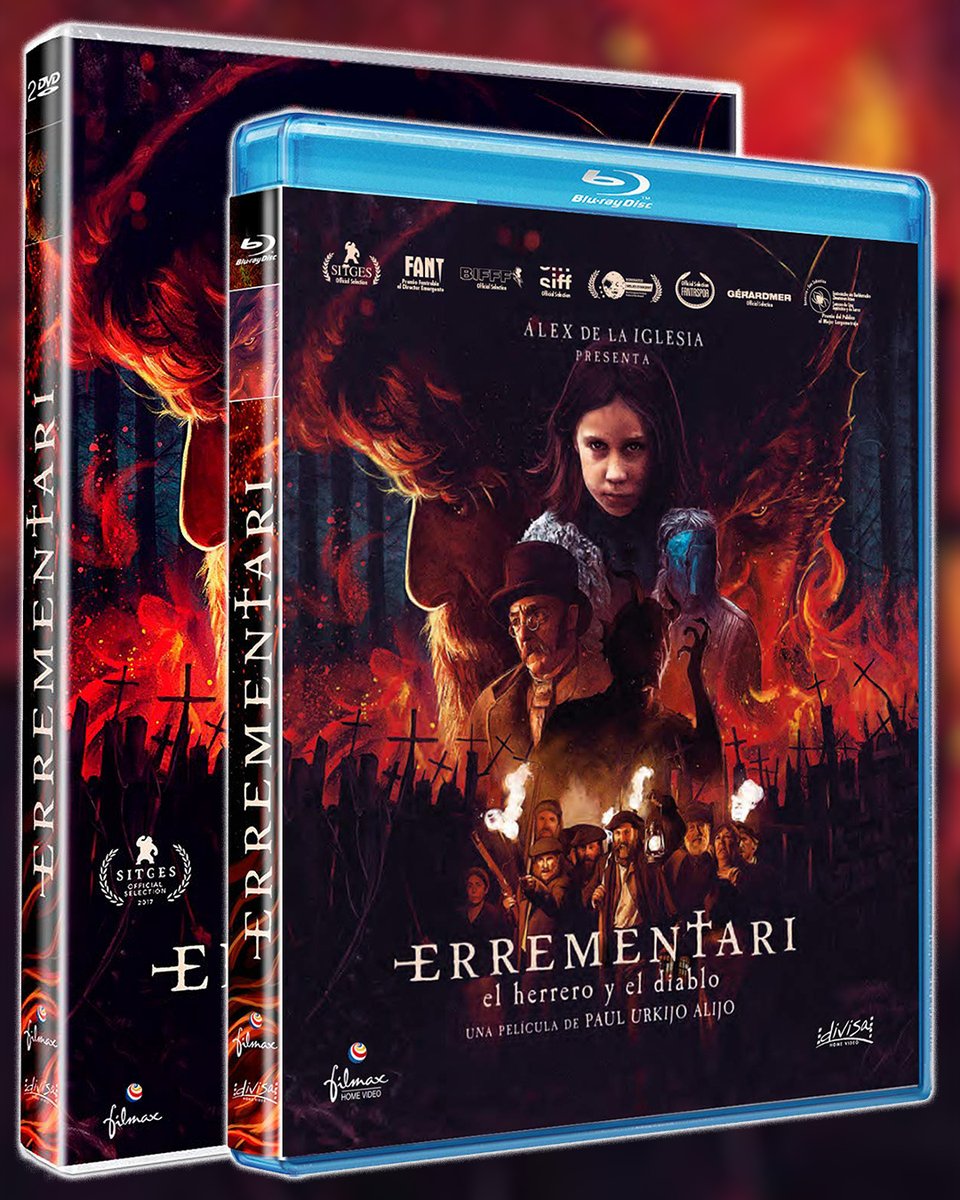 El cine fantástico está en buenas manos, las de <a href="/PaulUrkijo/">Paul Urkijo Alijo</a>🎬
⚔️#IRATI 
👿#ERREMENTARI (El herrero y el diablo)
Disfrútalas en Blu-Ray y DVD📀