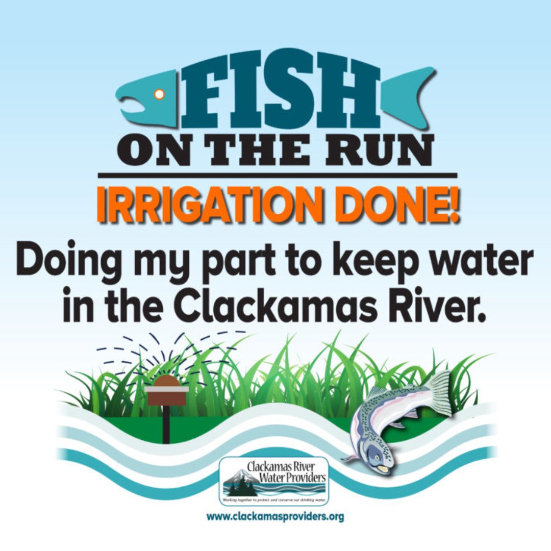 Tigard_PW's tweet photo. Take the Pledge! Pledge to do your part and receive a yard sign letting neighbors know you are doing your part to keep water in the Clackamas River. Visit the website below to learn more and take the Pledge. 
https://t.co/d9DTDFoNcY https://t.co/TVzG9OwjCO