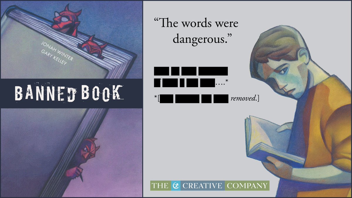 We're looking forward to reading and reviewing this new title by Jonah Winter and illustrated by Gary Kelley. Check out @CreativeCoMN for more information about this new title that's sure to impress! #Bannedbooks #picturebooks #kidlit