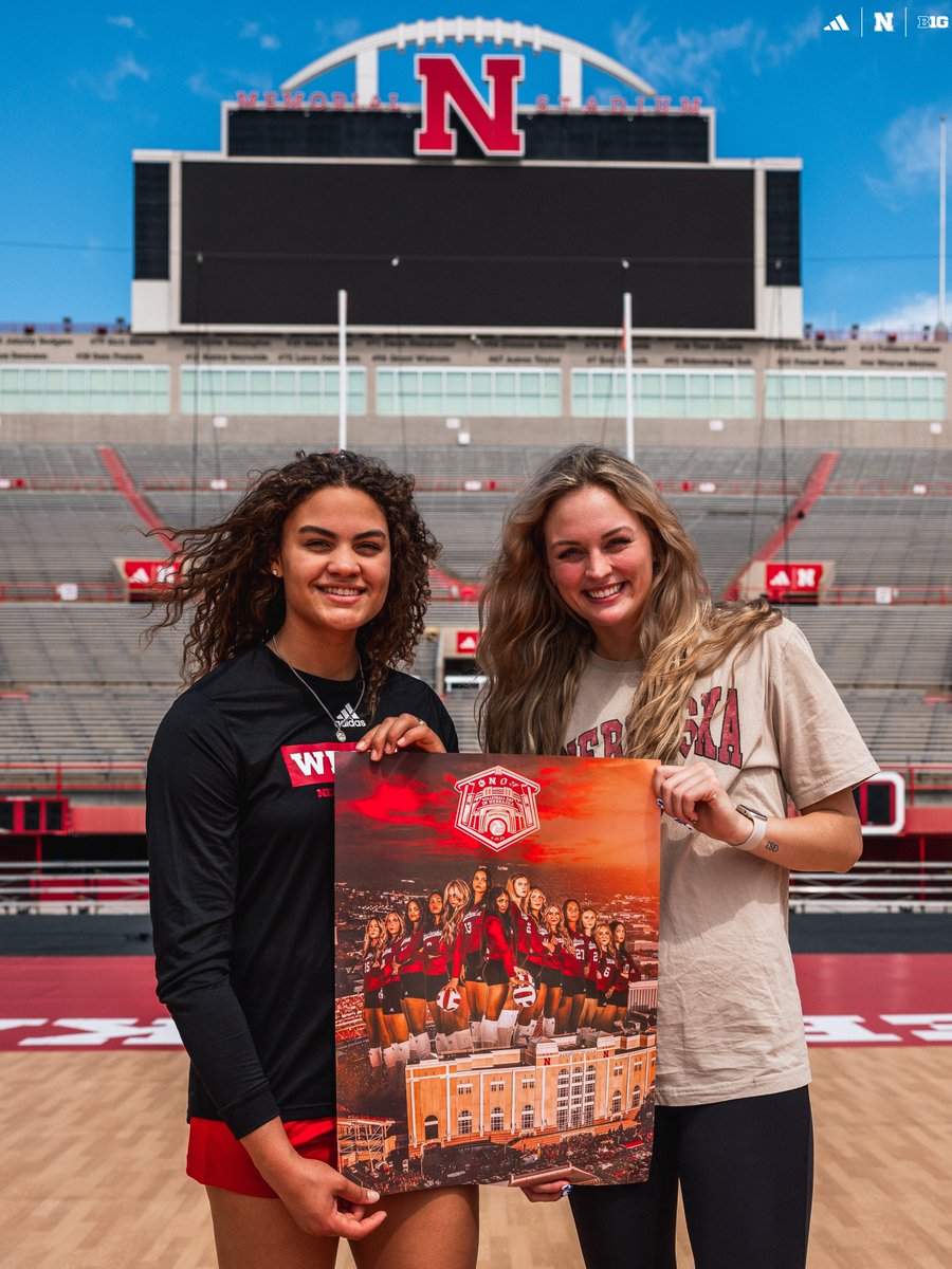 Nebraska Volleyball tweet media