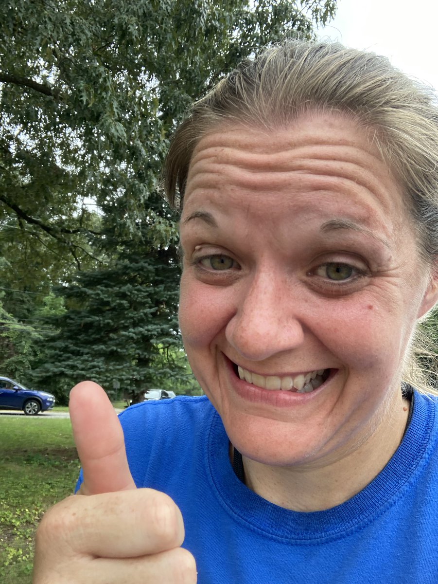 This run is brought to you by squeezing in some me time before getting my girl and hearing how the first day of first grade went! #Icandohardthings