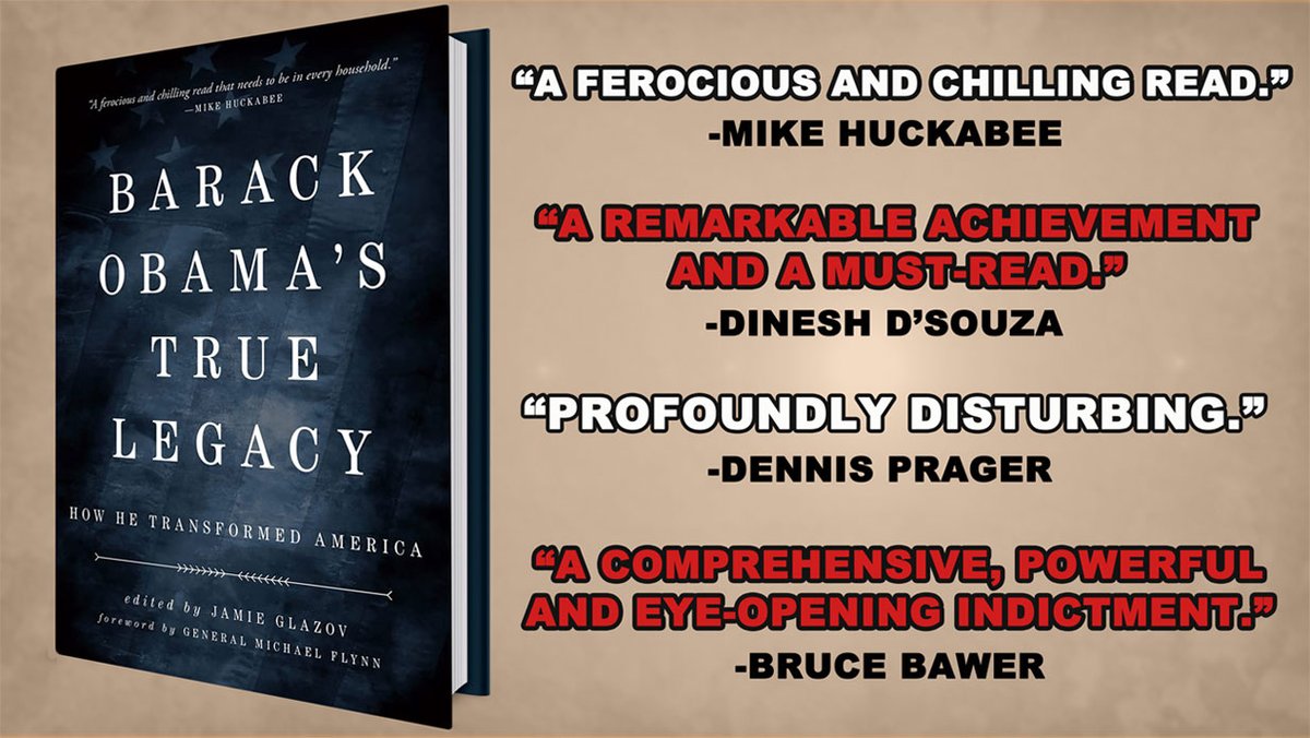 JamieGlazov's tweet photo. My New Book! BARACK OBAMA'S TRUE LEGACY.
Order Now!!!
https://t.co/rWeUtXiaQB https://t.co/iFT4V0ycM8
