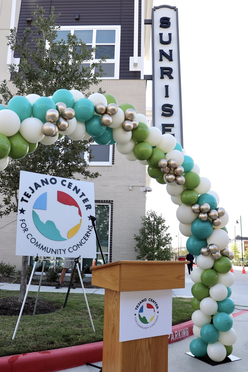 Tejanocenter's tweet photo. The Sunrise Lofts is an amazing opportunity for youth aging out of foster care to begin again and create a bright future for themselves! 

#houston #sunriselofts https://t.co/jpaKLUxuSO