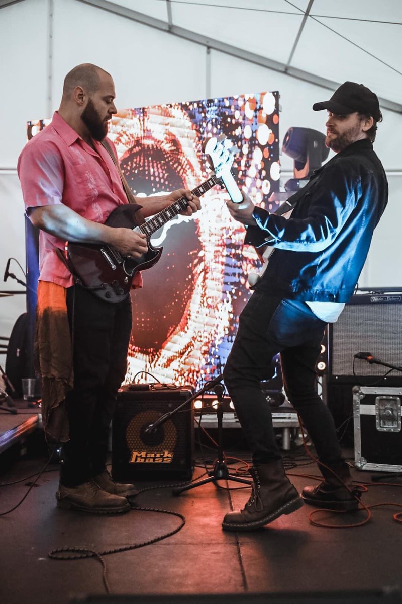 With the Boss (Springsteen is named after this guy) 

<a href="/BigFeat/">Bigfeat</a>