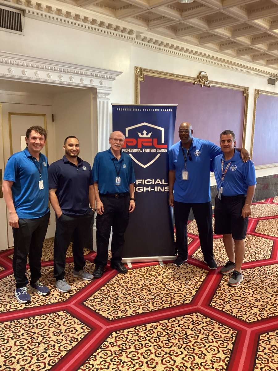 usantidoping's tweet image. Our team was back at the #PFLPlayoffs last week as we work to ensure all @PFLMMA competitors #FightClean! 💪