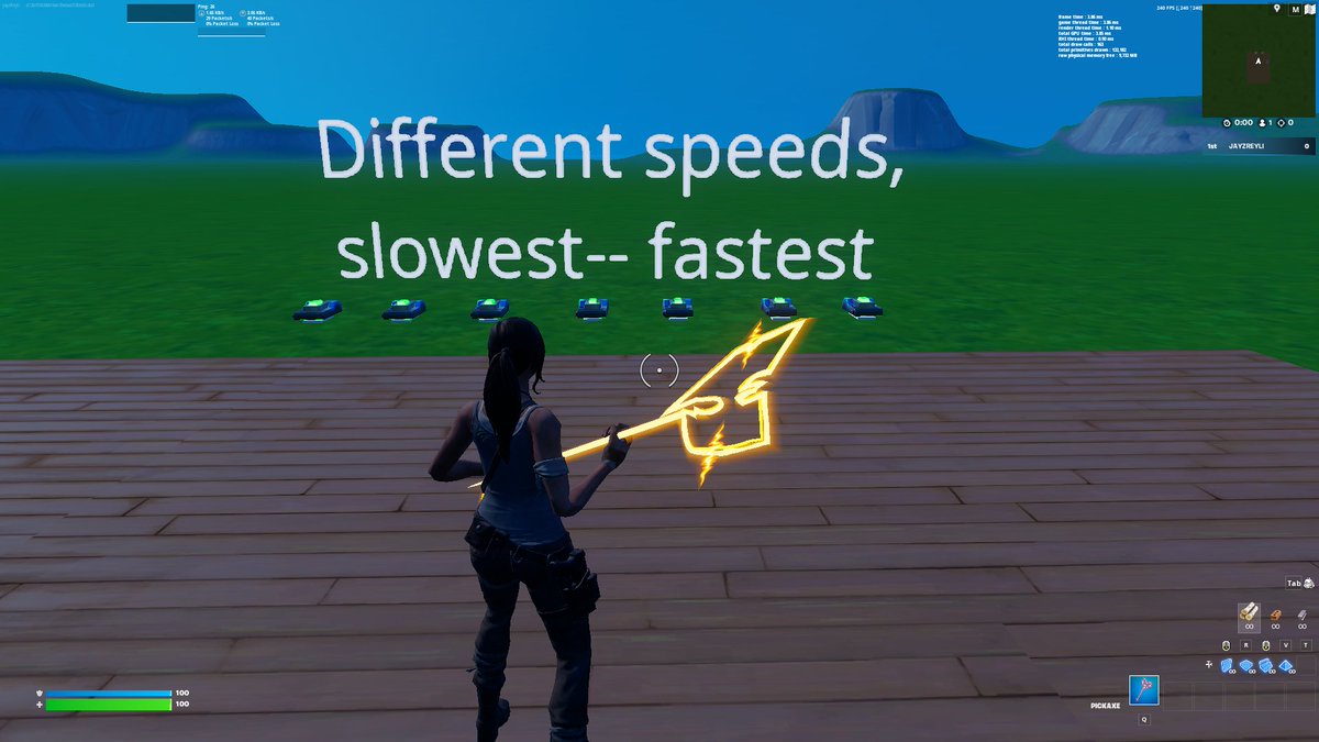 Updated 1v1s with this seasons loot pool in my zero delay map, as well as my new speed system 👀

Code: 7665-3644-5260