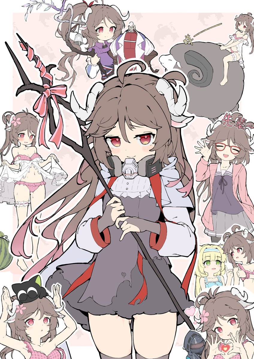 biluoyao's tweet photo. #アークナイツ #Arknights 🐑🐑🐑 https://t.co/g6Er4aBl1l