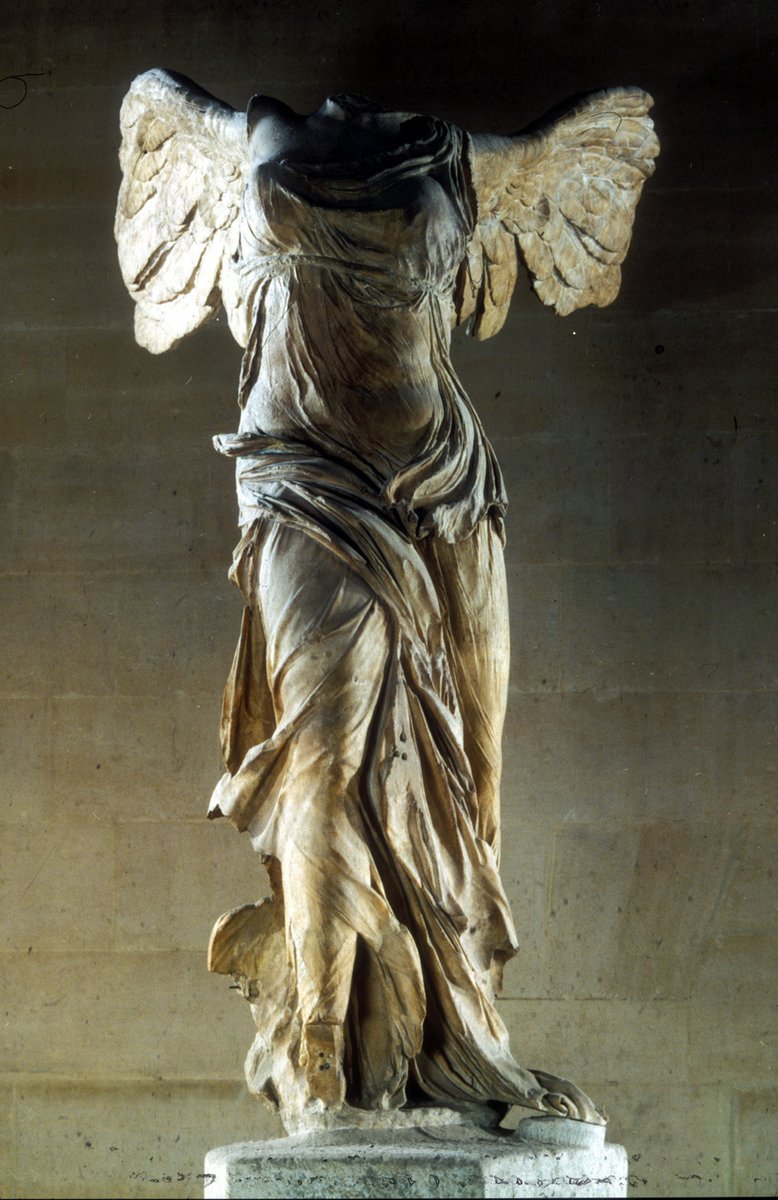 Nike of Samothrace (Winged Victory) Lysippos Marble c. 200 B.C.E. Musée du Louvre , Paris, Ile-de-France, France