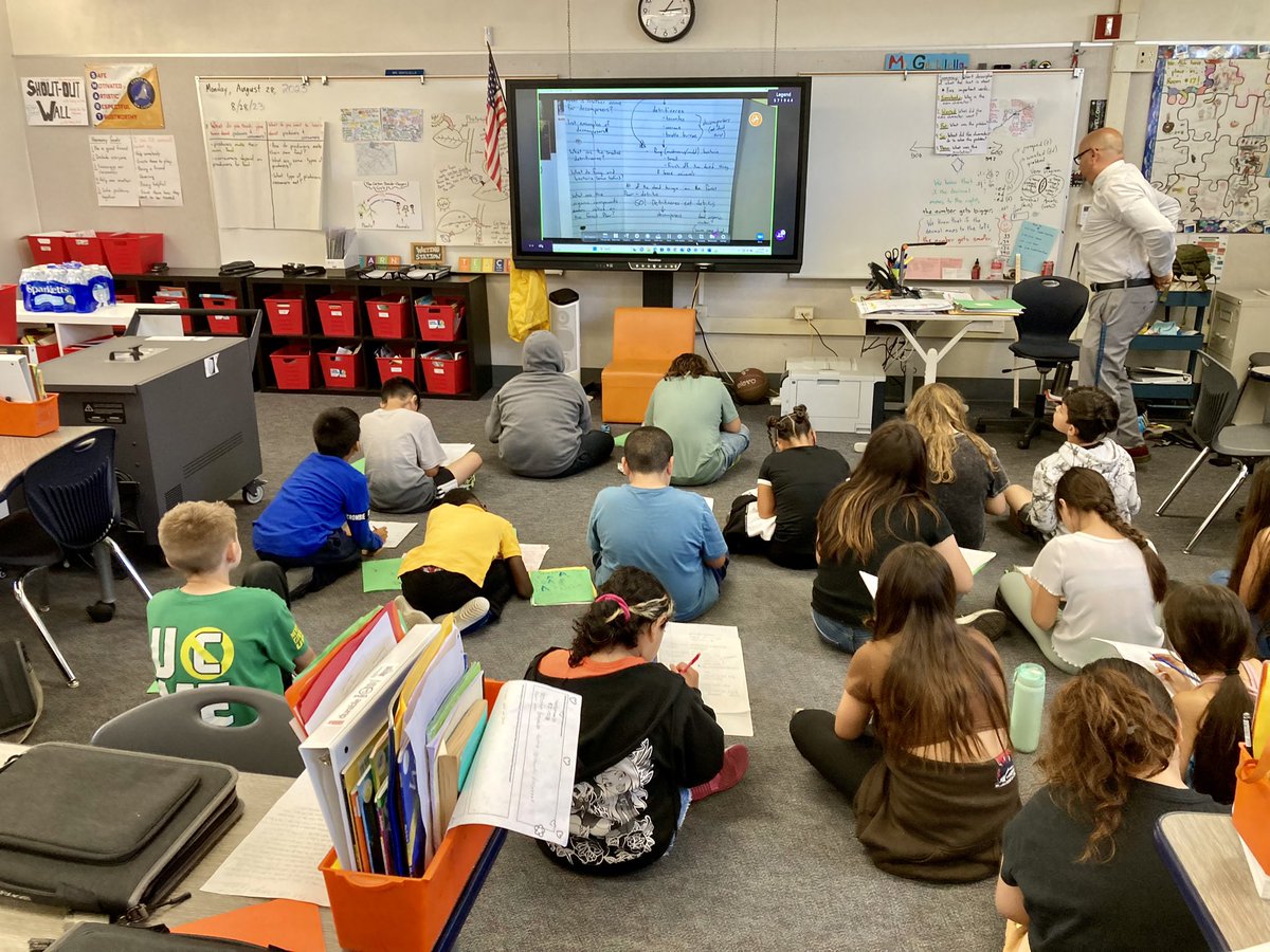centralSBUSD's tweet photo. Great work happening @centralSBUSD with use of #GLADstrategies in Mr Gentilellas class #levelupSBUSD @EMI_SBUSD @SBUSD_NEWS @Supt_SBUSD Student engagement rules @SBUSD_EdLeader @Brenda03Robles https://t.co/G9F25crc7C