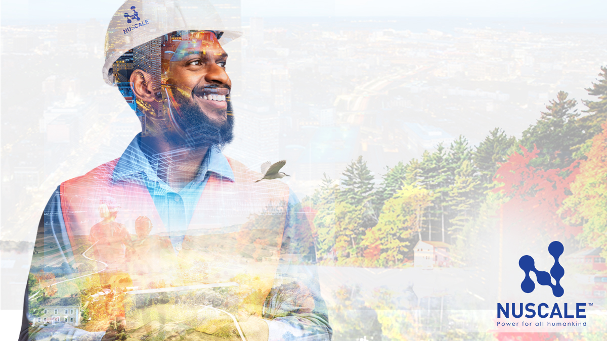 NuScale_Power's tweet photo. At the forefront of the clean energy transition, NuScale is the only near-term deployable #SMR technology ready to provide carbon-free power, process heat, and desalinated water to communities globally while offering grid stability and fueling economic growth. #PowerToTheWorld https://t.co/XBgR1JGLQY