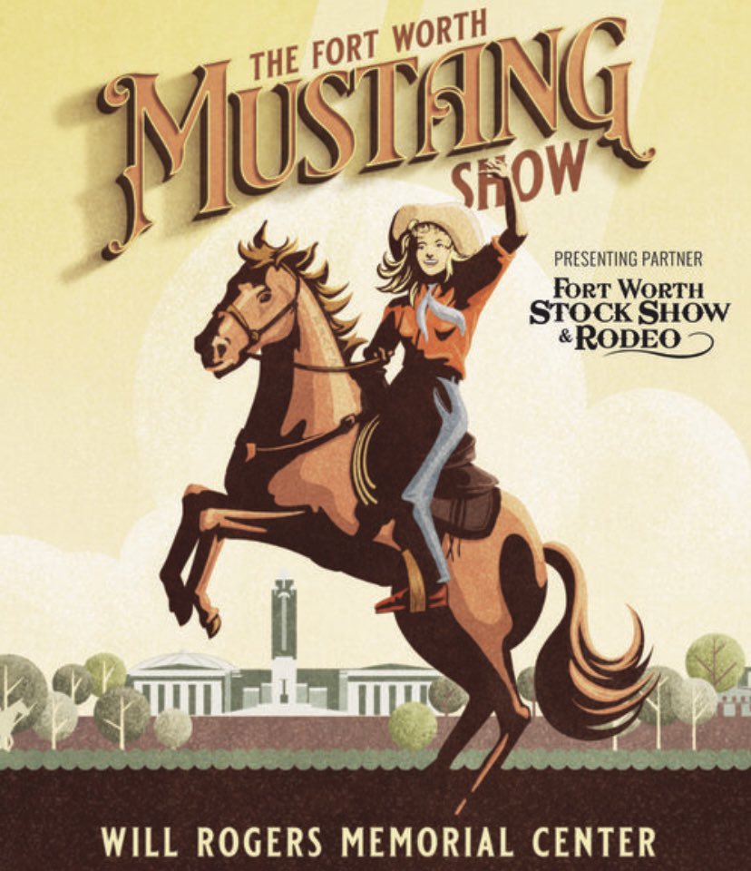 The #fwssr is proud to be the presenting partner for the Fort Worth Mustang Show happening at @WillRogersMC on Sept 8 & 9! For more info & tickets visit: thefortworthmustangshow.com