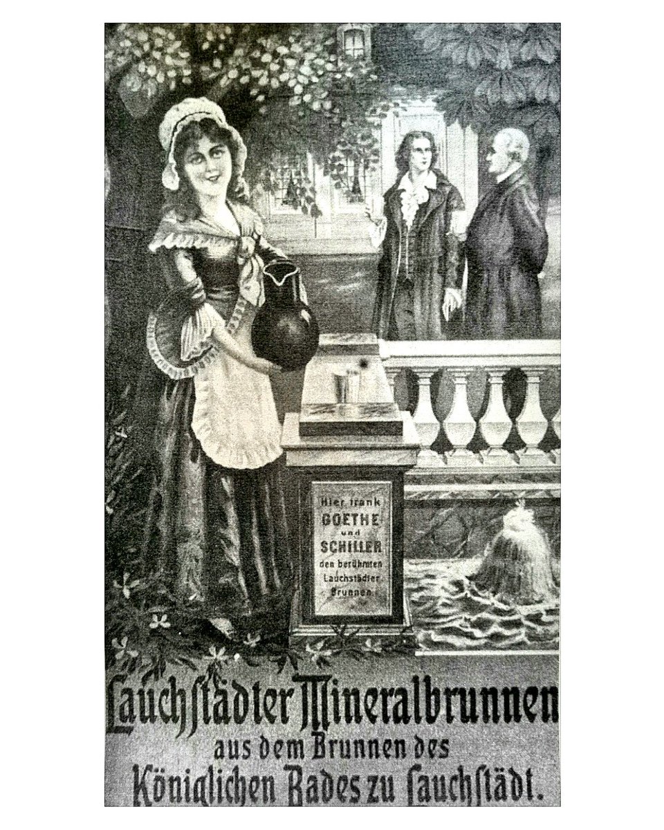 artonaut_82's tweet photo. #johannwolfgangvongoethe würde heute seinen 274. Geburtstag feiern. Ob ihm die #trinkkuren in #badlauchstädt dazu verhalfen, so schaffenskräftig zu sein? Auf diesem Plakat lustwandelt #Goethe mit Dichterfreund #friedrichschiller durch das "sächsische Pyrmont". https://t.co/6pb7vb1Geg