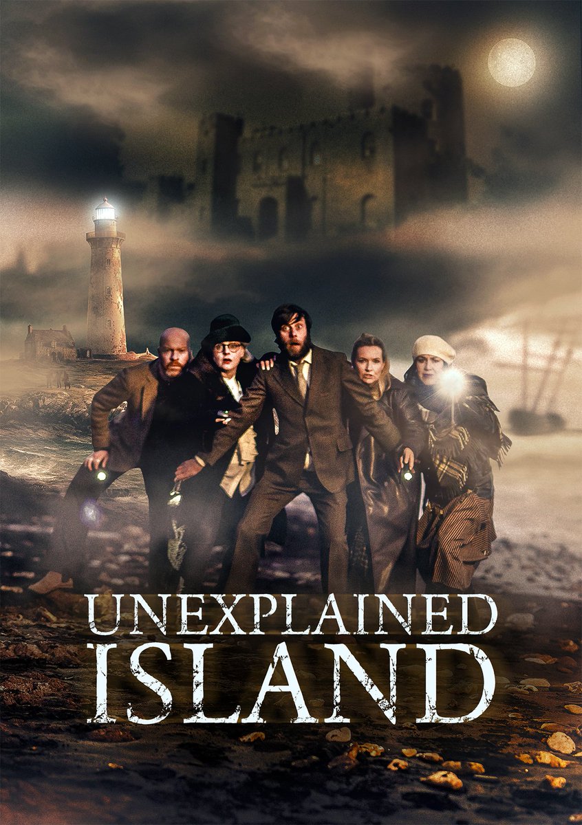 AmosRowena's tweet photo. Our new TV documentary. Coming soon. Starring Colin Carmichael, 
@AndyMcleod09, @AngelinaGrimsh1 Hanna Nixon and me! 
Narrated by Paul McGann.

#IsleofWight #paulmcgann #Unexplained #StrangerThings #Ghosts #Dickens #Lighthouse #darktales https://t.co/ro8wXOGPYE