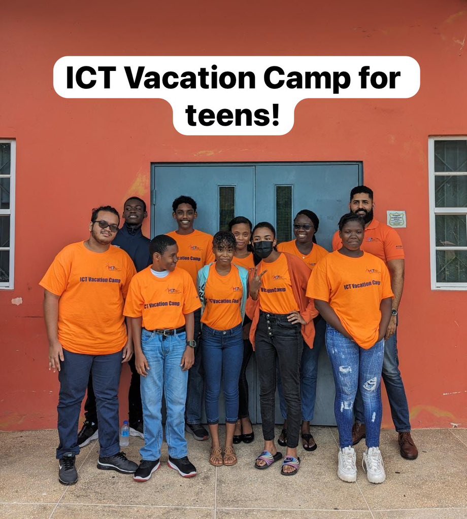 MDT_TT's tweet photo. Aaannddd that’s a wrap! 🎬 our ICT Vacation Camps for preteens, teens and seniors are officially over. 🦾
Stay tuned to our socials to catch our recap highlights this week!
#AccessTT #DigitalTrinbago
#ConnectedCommunties
#DigitalEmpowermentCamp #DigitaltransformationTT https://t.co/FSwNwsqaLw