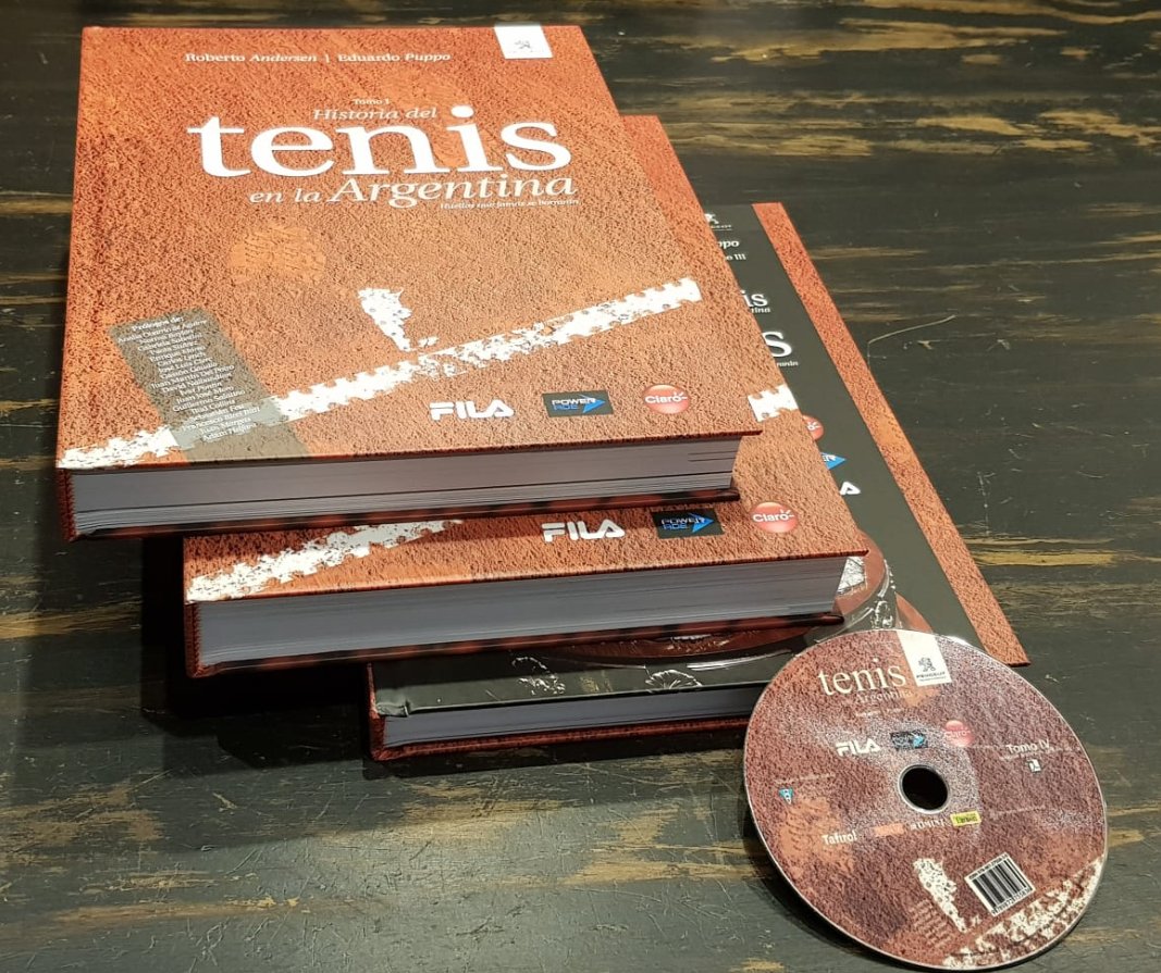 ¡Vamos con OTRO SORTEO!
#Tetralogía #HistoriaDelTenisEnLaArgentina
-3 tomos papel + CD (3.000 pág./6.000 fotos)
-Solo SEGUIRME y hacer un RT (una sola vez)
-Si quieren, avisen a un amigo que le interese el tenis
-Cierre: 3-9-23
-Gracias a los participantes del anterior sorteo
