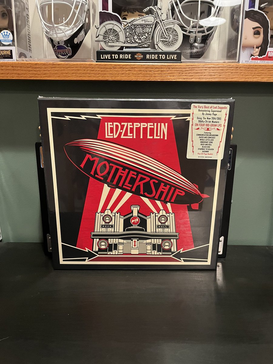 Czar321's tweet photo. Led Zeppelin - Mothership 
#MailDay https://t.co/0njOUiEvhw
