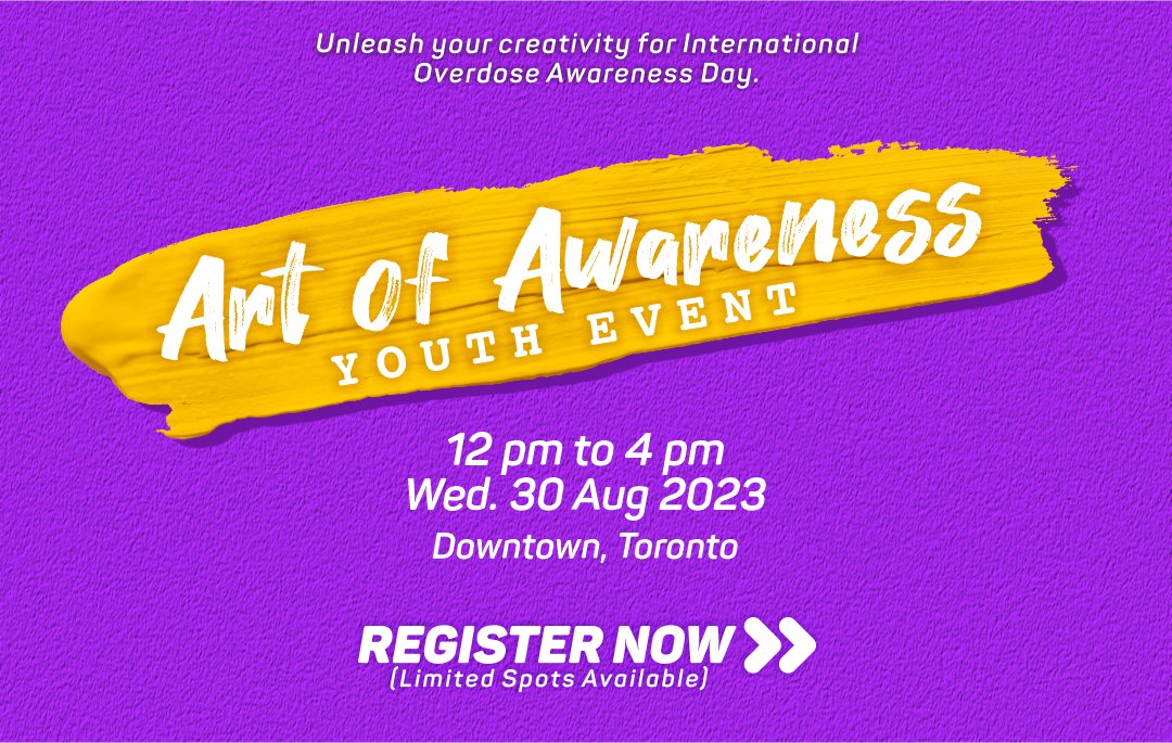 Express your feelings and experiences through art as we unite to celebrate those affected by substance use and fight against judgment. Open to youth (age 18 - 29) and also LGBTQ+ members from the ACB community. Register at >> ow.ly/B9OP50PF9OS