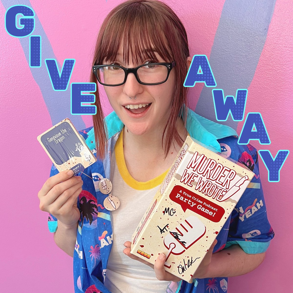 Kess_Ent's tweet photo. 📷GIVEAWAY📷: Enter this giveaway to get a convention exclusive Murder We Wrote expansion AND a free copy of the game signed by the designers!
All you need to do to enter is:
📷 Follow us on Twitter
📷 Retweet
📷 Have a U.S. mailing address
#Giveaway ends on 9/11/23 at 11:59PM! https://t.co/FBvYSMiax2