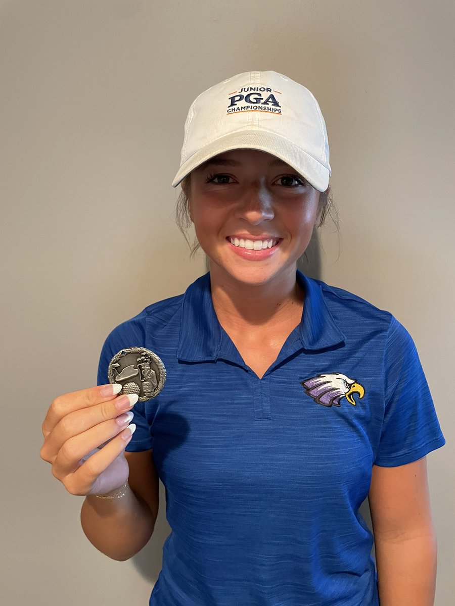 Liberty North Invitational @ Winterstone Golf Course. 
Mallory with a Top 10 finish. Grain Valley finished 6th out of 17 teams. Congrats!