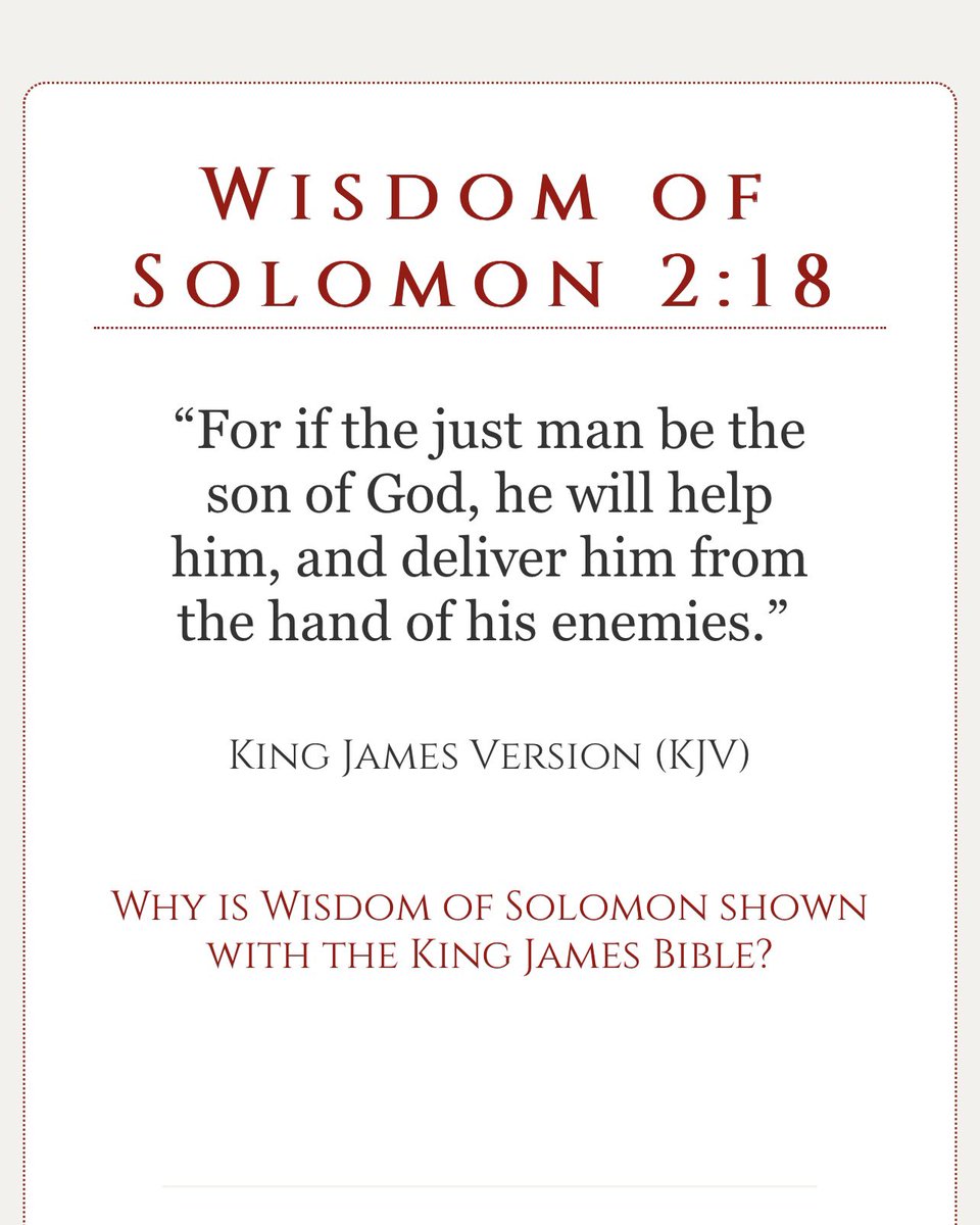eshonburgundy's tweet photo. “Such things they did imagine, and were deceived: for their own wickedness hath blinded them.” 
Wisdom of Solomon 2:21 KJV
#selah https://t.co/RhzRhOs3Pw