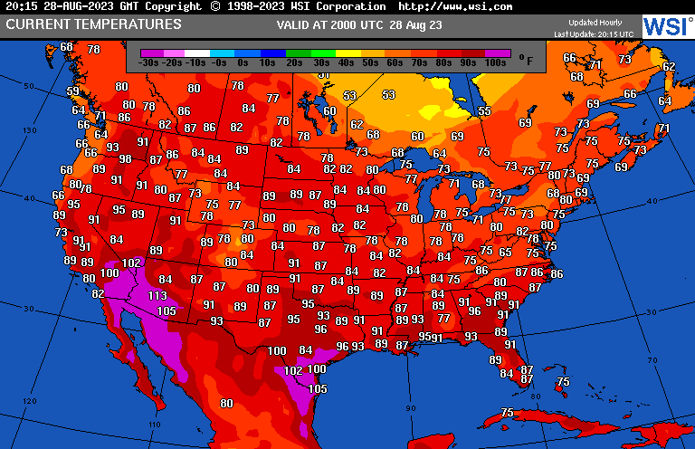 climateguyw's tweet photo. On MON 8/28/23 #HeatwaveConoco's heat dome collapsed in the Southeast and shifted into the Southwest. It's daily ranking is down to a CAT3, but heat remains dangerous in some areas.
@MichaelEMann @KHayhoe @KBMcLeodFLA
@olliemilman @ZLabe
My criteria: https://t.co/VGZsiRMZcD https://t.co/hzvlJj09D7