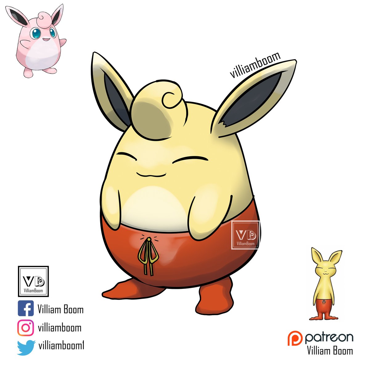 VilliamBoom1's tweet photo. The two Digimon companions of the DigiDestined in Digimon Frontier joins the Pokemon world! More Frontier fusions are on the way!

#bokomon #neemon #digimon #chatot #digimon #digimonfrontier #pokemon #pokefusion #pokemonart #pokemonfusion https://t.co/48891Dr4Oc