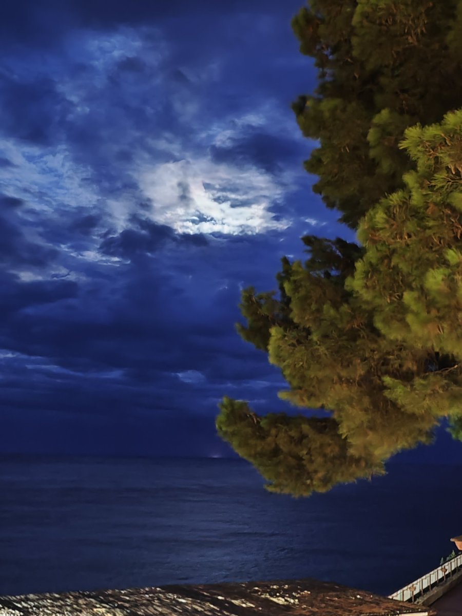 granceriani's tweet photo. ... e poi di sera, sul mare, arrivò la notte che la luna illuminò a giorno🎩 https://t.co/a8olgGFKyh
