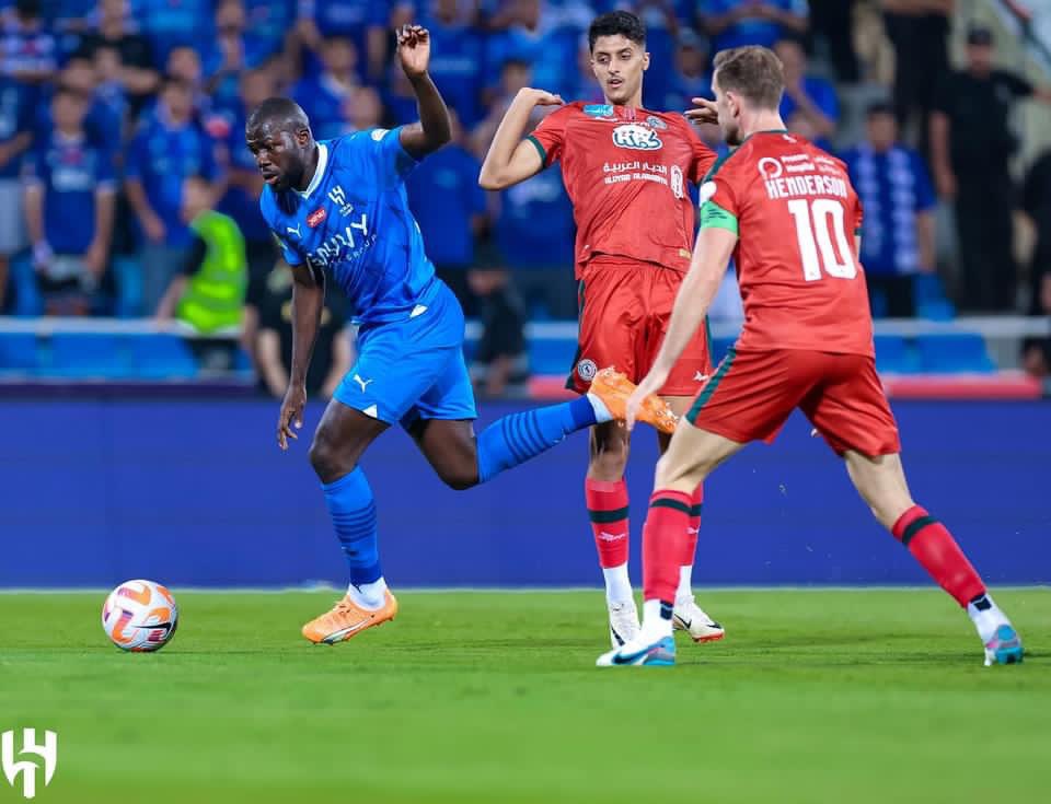 kkoulibaly26's tweet photo. Win and clean sheet: keep it up 💪🏿

#AlHilal_Ettifaq 2-0
#RoshnSaudiLeague 💙 #KK https://t.co/zTpsteeySQ