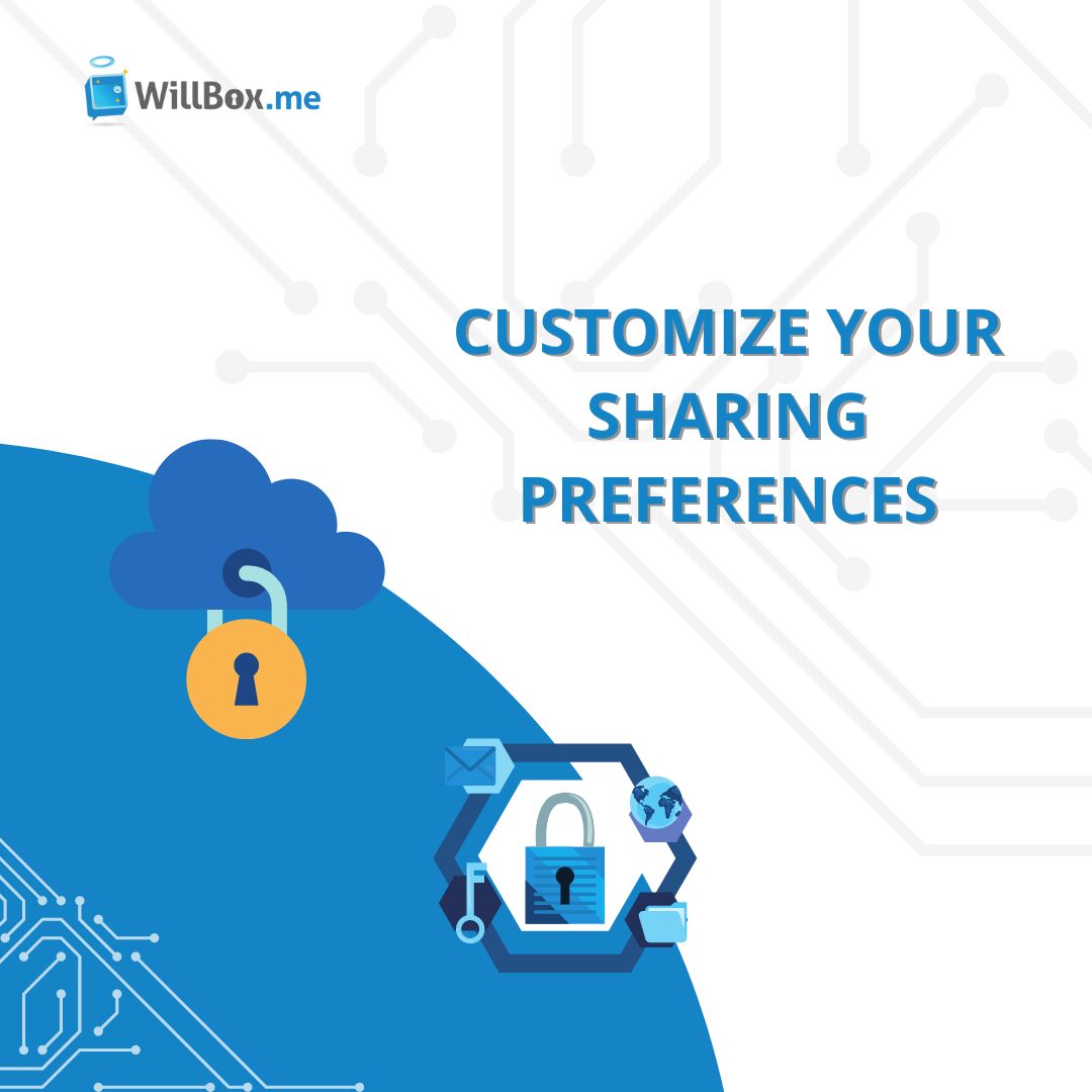 WillBoxMe's tweet photo. You control your digital assets. Customize sharing preferences for each item in your WillBox platform to fit your legacy.
#Customize #SharingPreferences #DigitalControl #WillBox
https://t.co/KE6WzAtOfK https://t.co/ss3rW3Ttc0