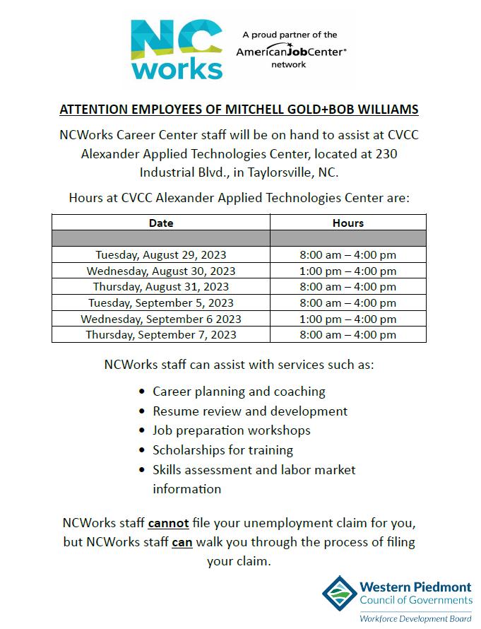 NC Workforce Solutions tweet media