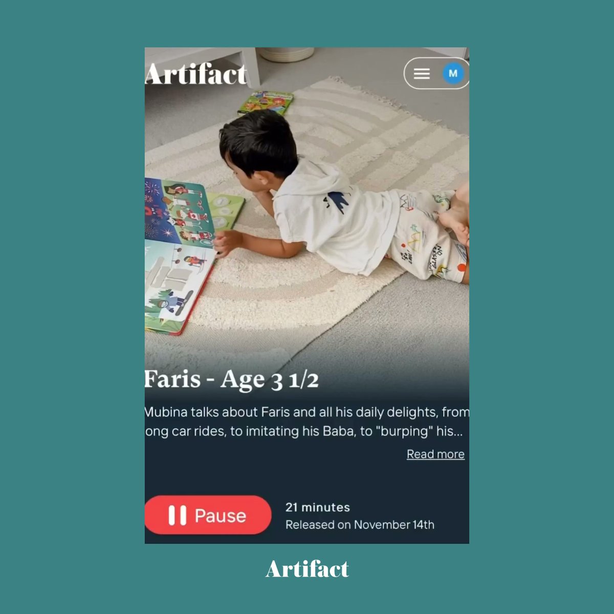 heyartifact's tweet photo. Your listening page is a home for your stories to live on! Every memory, every snapshot, every laugh-out-loud little joke has its place here. Want one of your own? Head to our website to get started! https://t.co/zfYkYWT6R3