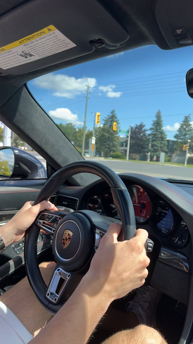 So today I went to visit my local Porsche dealer (as one should)

And as I pull up I hear the rumble of an engine 

“How nice it is to be surrounded by Porsches I thought to myself”

Then this dude swings around the corner in what, by the shape of it, appears his daily.

Levels.