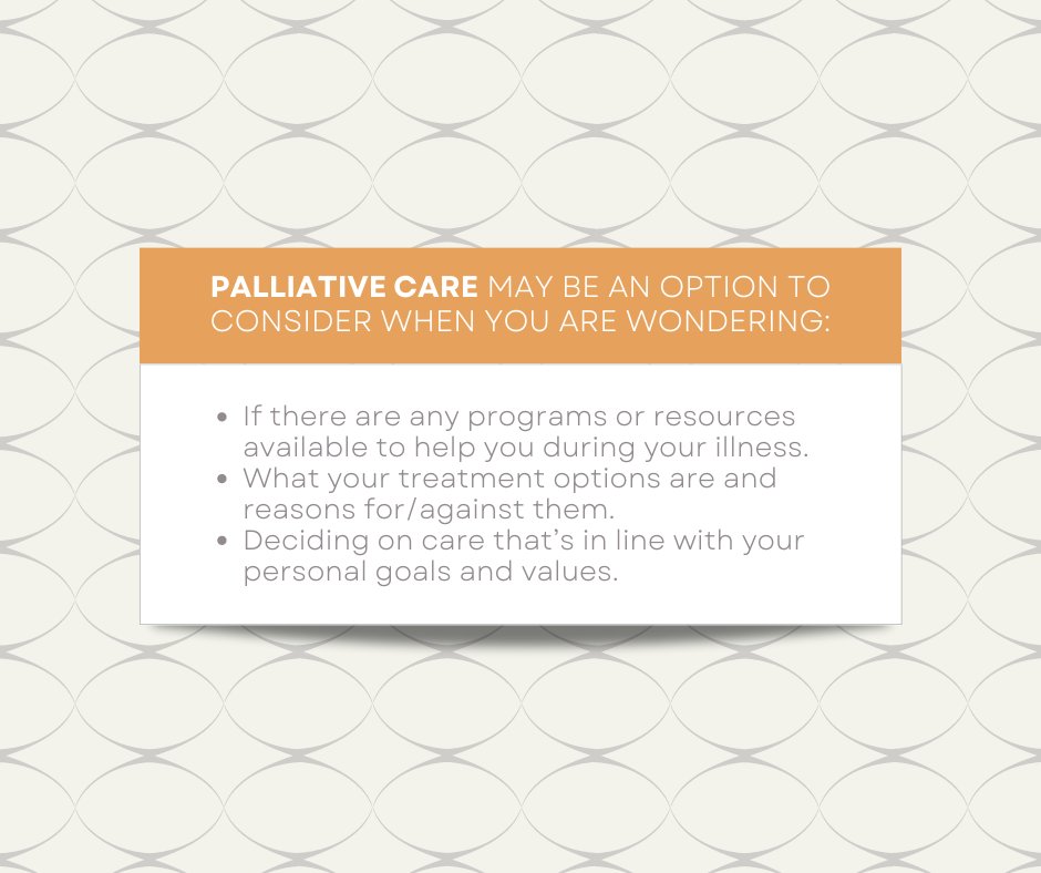 Shiloh Hospice works with you as you and your loved one determine the next stages. Palliative care is a good option when a patient wishes to receive additional support beyond their current treatment. Learn more:
bit.ly/3QkFBXb

#pallativecare