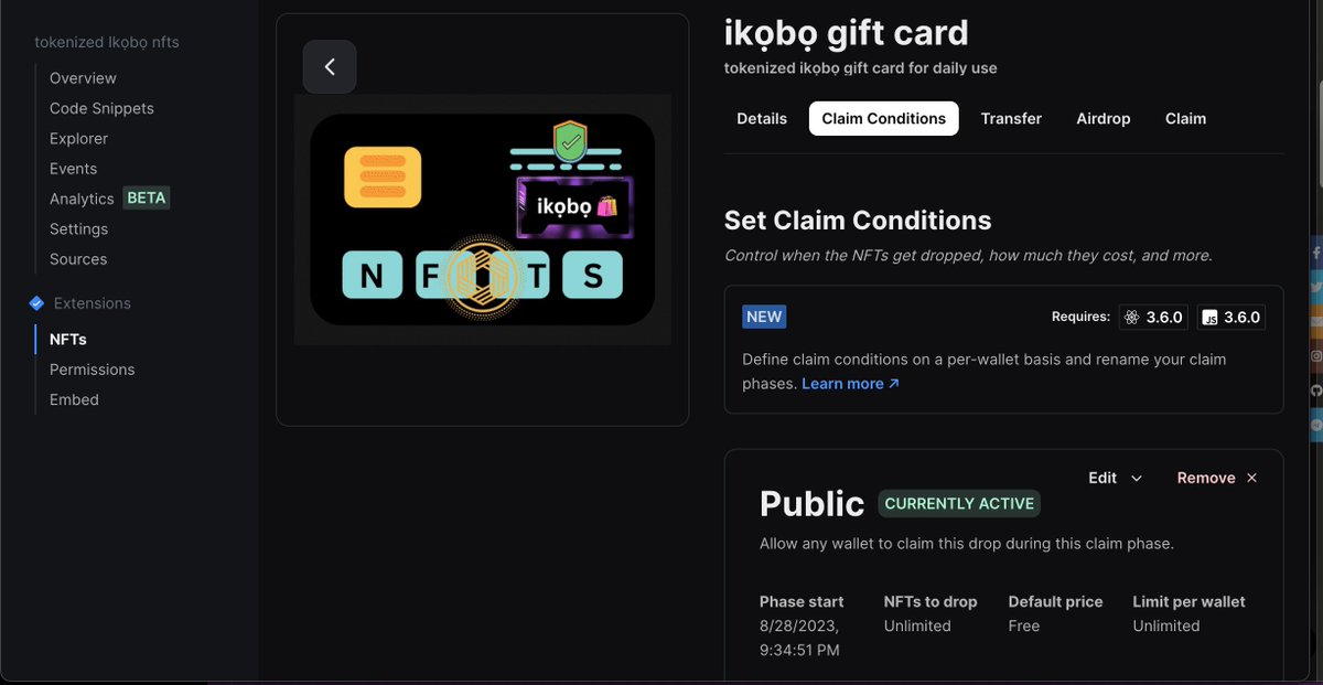 ETALK_XYZ's tweet photo. 🔶🔶🔶#Free ikọbọ #NFTS mint / claim is #trade-able #loadable #redeemable #spendable you don’t want to miss out #BSC
☑️https://t.co/ASiSS2KYEs CLAIM NOW 🔶🔶🔶
☑️https://t.co/wex9kEaHWQ https://t.co/YNjQfRhA9e