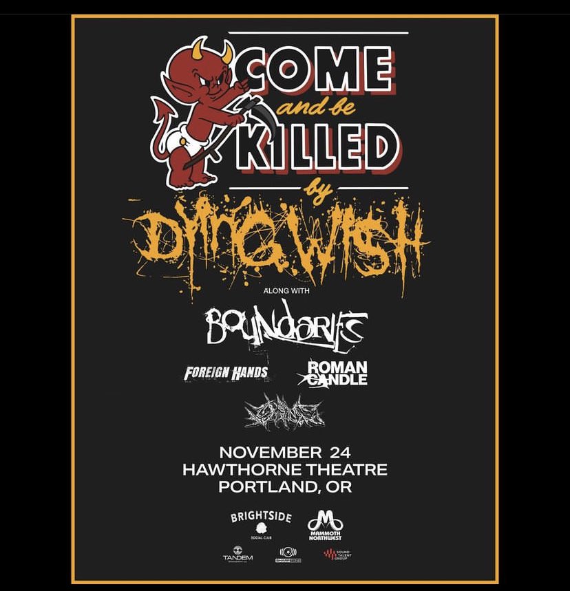 miserywhippdx's tweet photo. You don’t wanna miss this Portland 

Come and be Killed https://t.co/BRqM8rTn8S