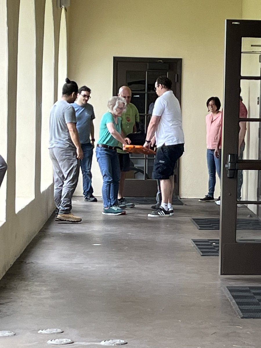 CERTsd2004's tweet image. CERT SD team members learning safe lifting techniques.
