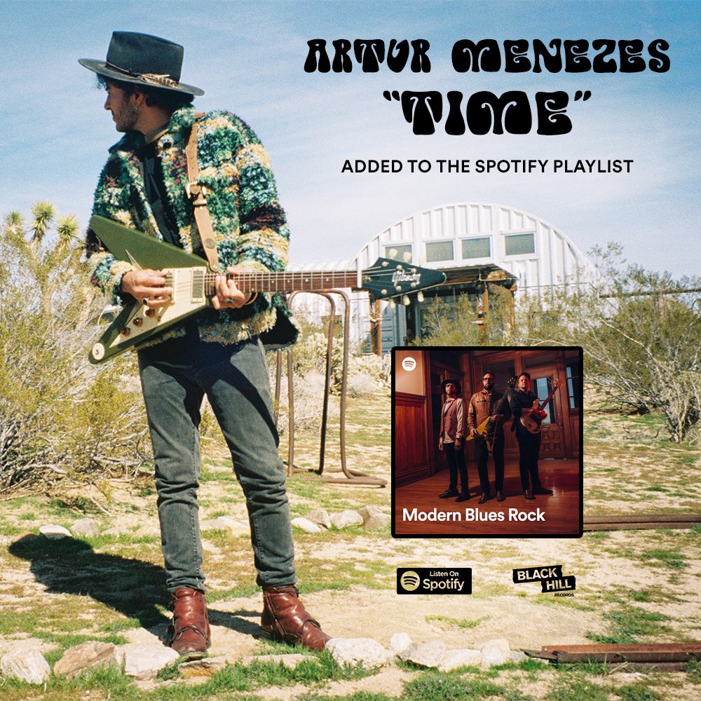 “Time” was added to Spotify’s Modern Blues Rock playlist 🤘🏽

open.spotify.com/playlist/37i9d…