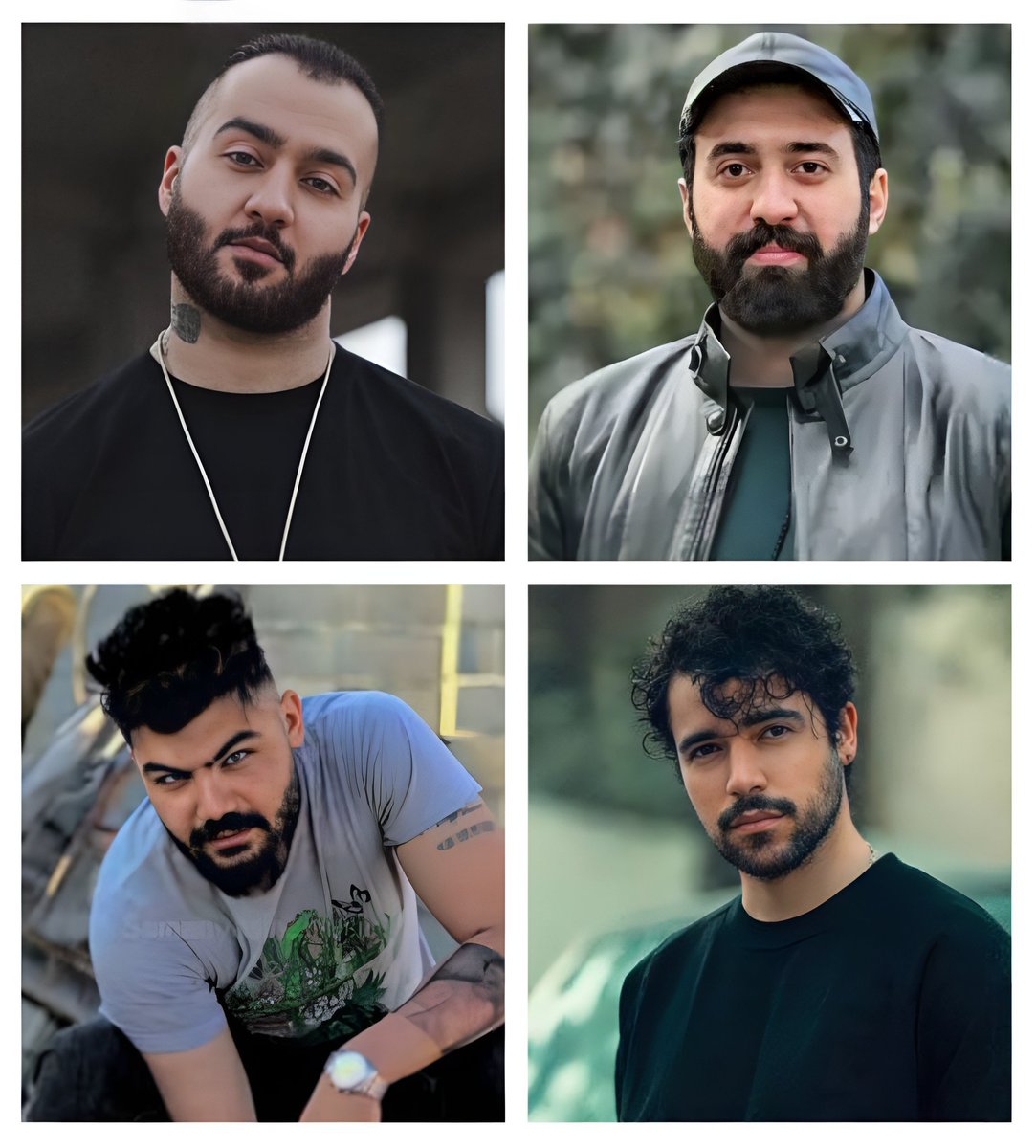 X4LIREZ4X's tweet image. تا ابد تو قلبمون موندگار شدید...
#مهدی_یراحی #توماج_صالحی 
#سامان_یاسین #شروین_جاجیپور