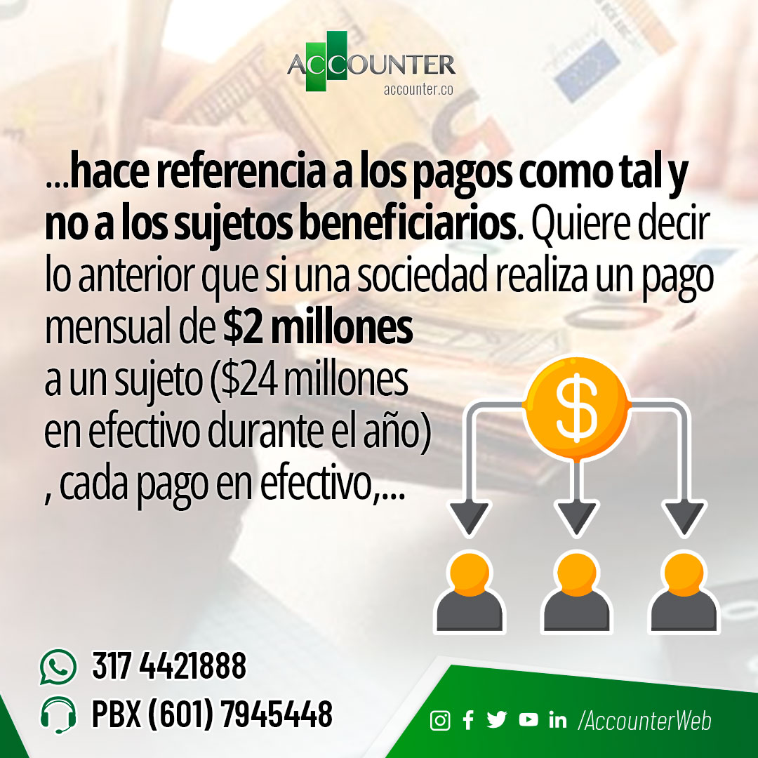 accounterweb's tweet photo. El Consejo de Estado eliminó el límite de las 100 uvt por pagos en efectivo acumulados en el año.

#tipsaccounter #accounterweb #noticias #news #tips #contador #colombia
#consejodeestado #limite100uvt #pagosenefectivo #pagoacumulado https://t.co/HtiJ5cxs5T