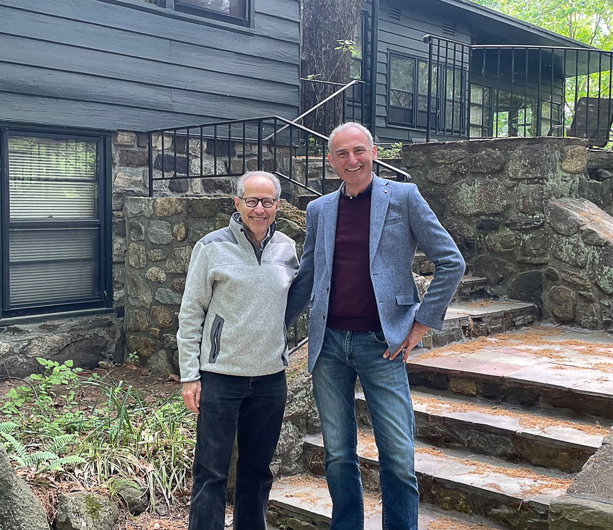 A big weekend of new Copland blogs: First up my pilgrimage to Rock Hill <a href="/CoplandHouse/">Copland House</a> after 30 years of fandom. I was lucky enough to have a personal tour with <a href="/MichaelBoriskin/">Michael Boriskin</a>. It was wonderful and a perfect start to my New York odyssey. aaron-copland.com/a-pilgrimage-t… #AaronCopland