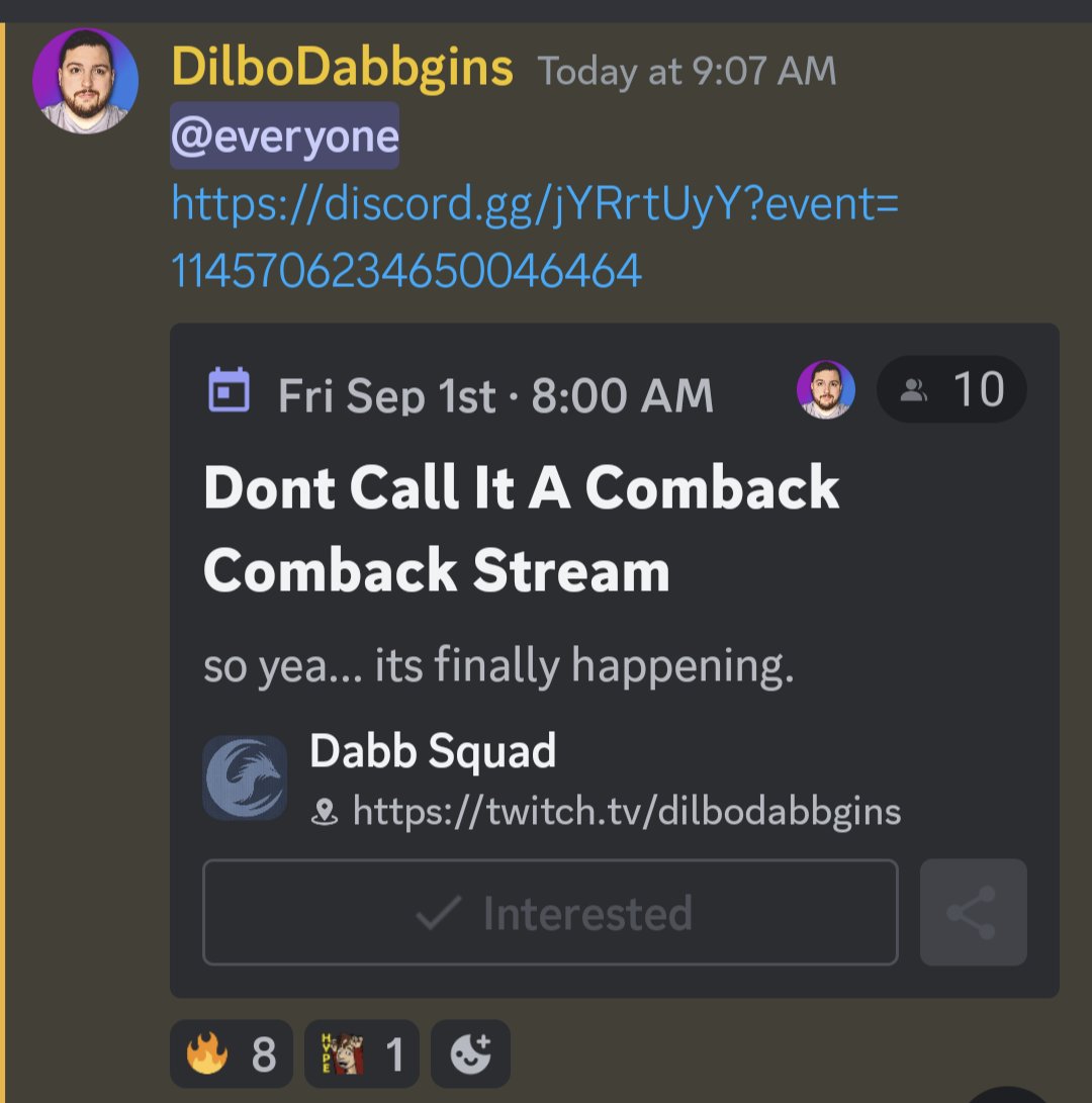 dabbgins's tweet photo. It's about time for more manly screams and hamster dances https://t.co/GUsBcd3Q2u