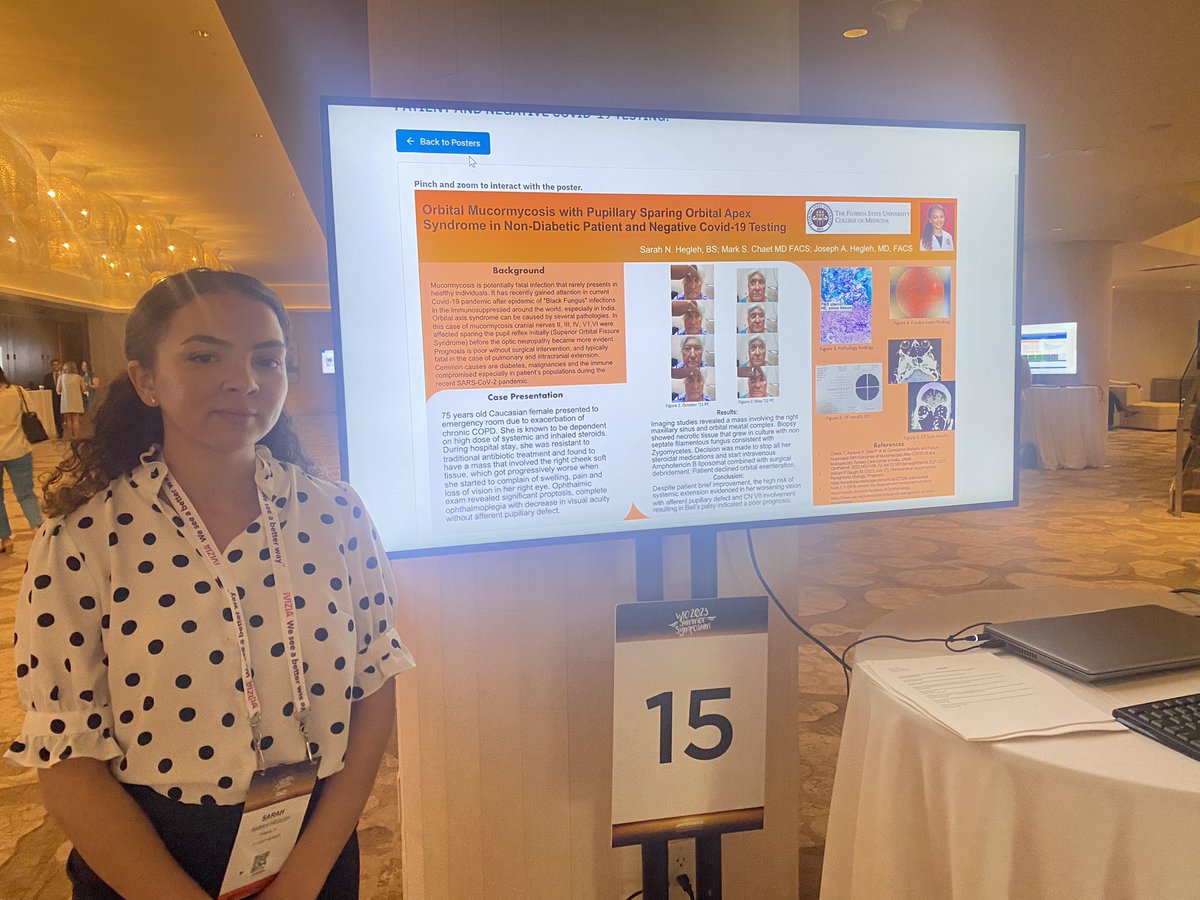 SHegleh's tweet photo. Lots of fun presenting @WIO_WomenInOpht Conference @JWMarcoIsland Re #Orbital #MucorMycosis #ApexSyndrome #NeuroOphthalmology #OculoPlastics met wonderful mentors @AUPOphth @UMDEye @UFHealth @USFHealth @FSUCoM empowering Women #DEI in #Medicine @YoungMDConnect #AAOYO #MedTwitter https://t.co/cIfuv6XuBF
