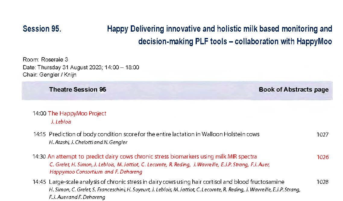 Update Session 95 program now available