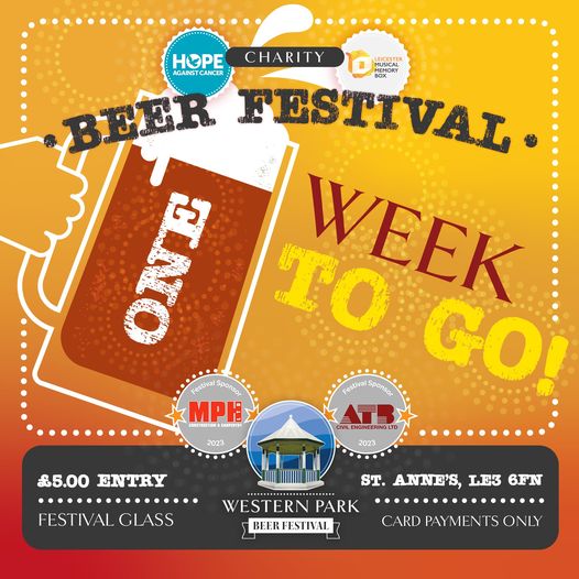 Western Park Beer Festival is this weekend.