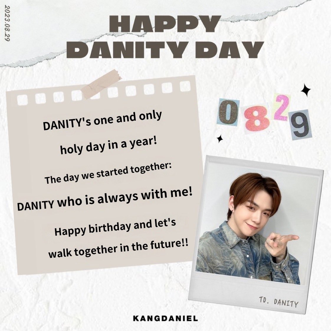 kangdanityph's tweet photo. Happy Danity Day !!
The reason for Danity is Kang Daniel !
Lets enjoy being with him always !
#KangDaniel #강다니엘 #DanityDay @Kangdaniel_jp @konnect_danielk https://t.co/tdCSwrvJWK