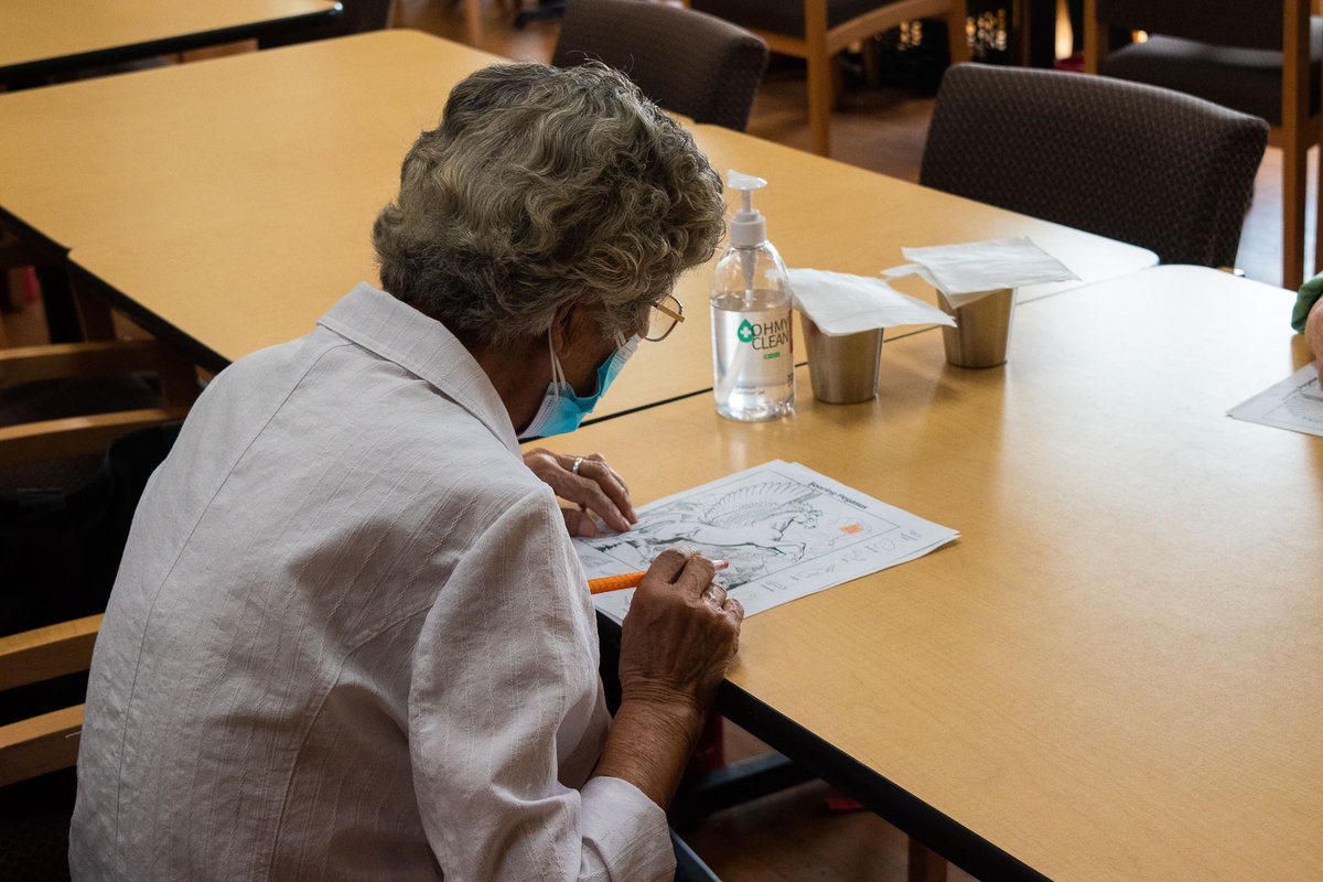 PASSi_us's tweet photo. Every day at Jubilee Center, our seniors enjoy coloring activities during their free time.

Jubilee's coloring activities help our seniors to use their focus and energy in good expressive ways as they have the freedom to color the sketches with their creativity and imagination. https://t.co/Y3ZN7FiOei