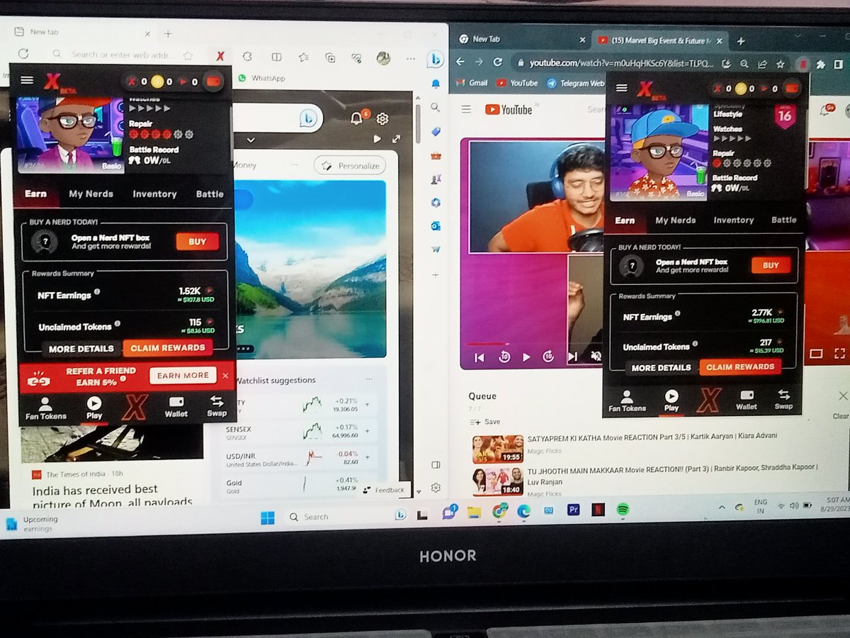 KryptoWalaBhai's tweet photo. 💡Day 41
Guy we are Very close 🎯 to reach our target 😉just some couple of weeks for final roi
🪙Today's Gross earning (USD): 7.50$ 
🛠️Repair: 21 $Play + 1 free total 3 nerds
🚀Net profit: 23$

#discordtournament $XCAD #BNB  #NFT #Crypto #BNBchain  #watch2earn #STEPN https://t.co/7nEFWzB6Bq