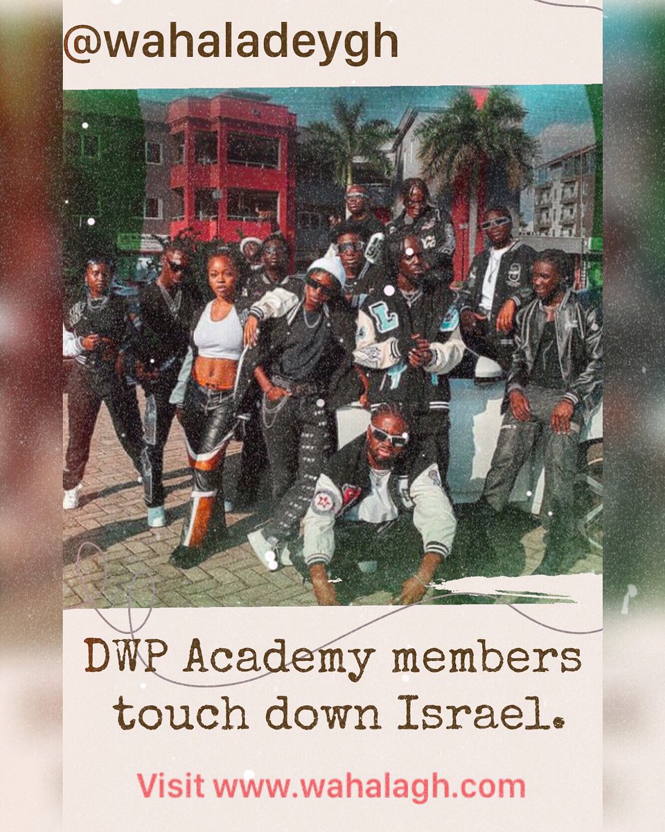 wahaladeygh's tweet image. DWP touch down Israel 🇮🇱 
Taking their dance steps to the world 🦅🦅
.swipe &amp;lt;&amp;gt;&amp;gt;

Credits ; @championrolie 

#wahalagh  #wahaladeygh  #dwpacademy #dwpickoftheday